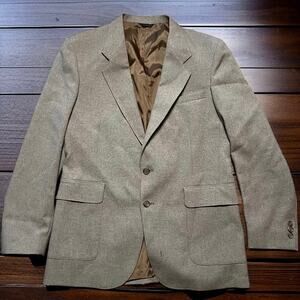 VINTAGE 70s Levi's Action Suit Blazer Size 42L Mens Disco Mod Jacket Retro